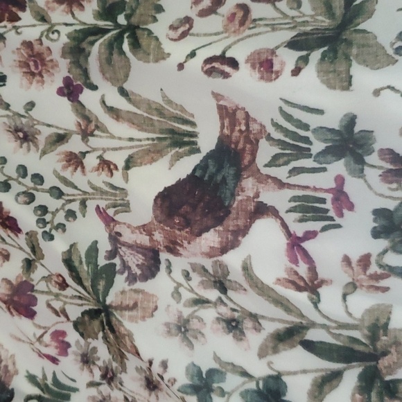 Hope & Ivy Maternity High Neck Printed Long Sleeve Collared Dress Size 8 - Picture 15 of 17